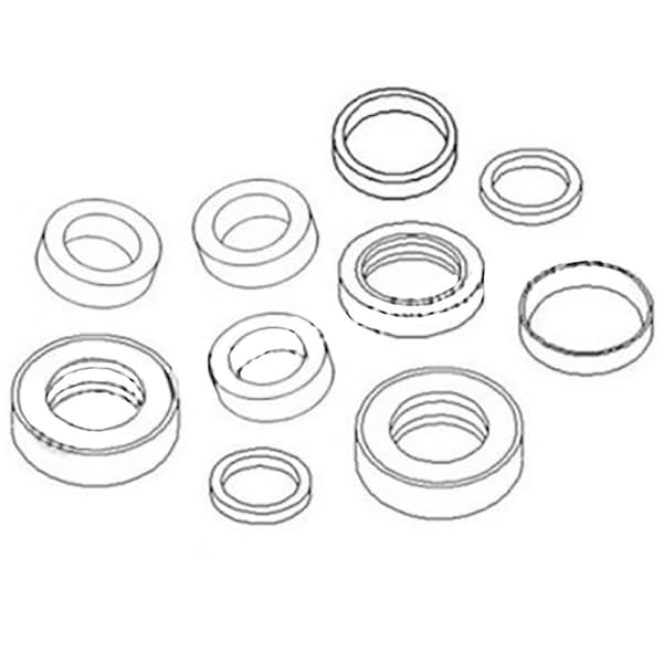 Aftermarket Tilt Cylinder Seal Kit Fits Komatsu D60-D83P-1 144-63-05080 - main